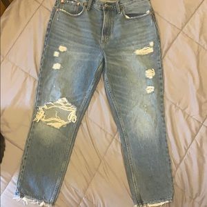 Abercrombie & Fitch High Waisted Mom Jean
